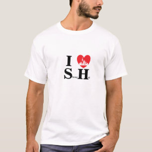 Jag älskar den Shanghai skjortan T-shirt