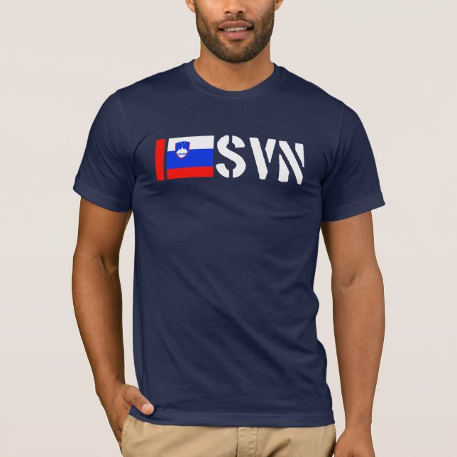 Jag älskar den Slovenien utslagsplatsen Tee (Framsida)