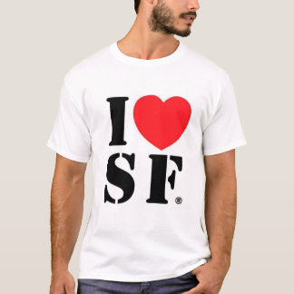 Jag älskar den solida fabriken tee shirt