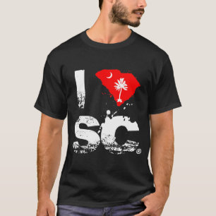 Jag älskar den South Carolina T-tröja Tee