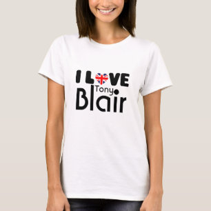 Jag älskar den Tony Blair T-tröja Tröja