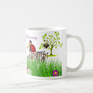 Jag älskar den trädgårdarbeteaste kaffemuggen kaffemugg