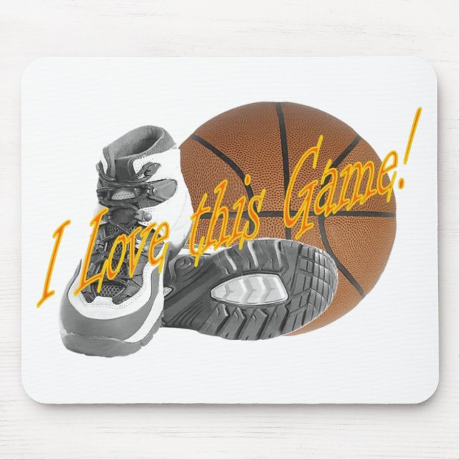 Jag älskar denna lek musmatta (Framsidan)