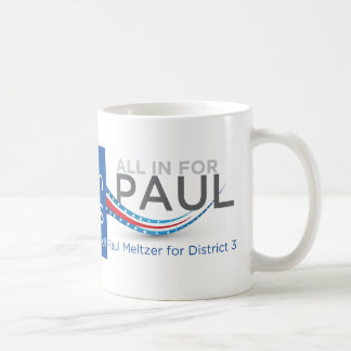 Jag älskar Denton - all in för Paul kaffemugg