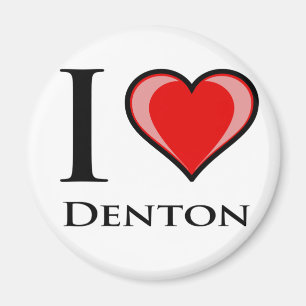 Jag älskar Denton Magnet