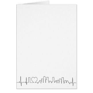 Jag älskar Denver i en utöver det vanliga stil Hälsningskort