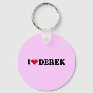 JAG ÄLSKAR DEREK NYCKELRING