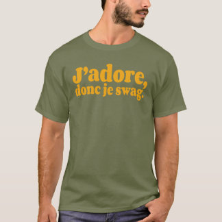 Jag älskar det, alltså swag. i många färger t shirt
