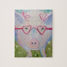 Jag älskar det Lucy pussel