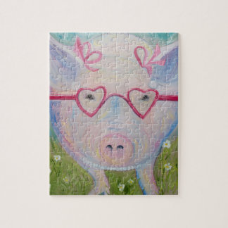 Jag älskar det Lucy pussel