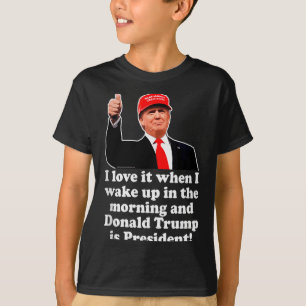 Jag älskar det när Donald Trump är president 2024 T Shirt