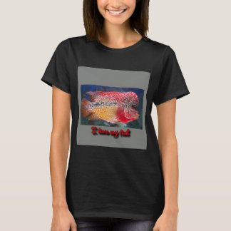 Jag älskar det när min mamma låter mig gå flugfisk t shirt