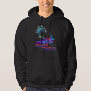 Jag älskar det när vi kryssar tillsammans män och hoodie