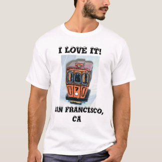 JAG ÄLSKAR DET! SAN FRANCISCO CA T SHIRT