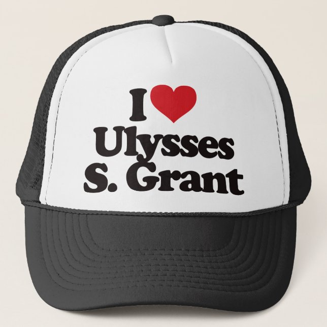 Jag älskar det Ulysses S lån Keps (Framsida)