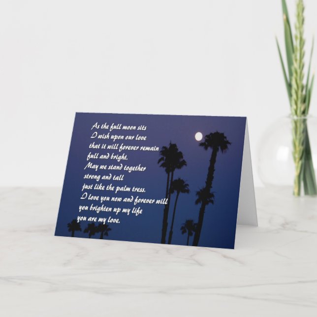 Jag älskar det You_ kortet Kort (Framsida)