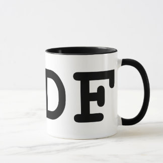 Jag älskar DF Mugg