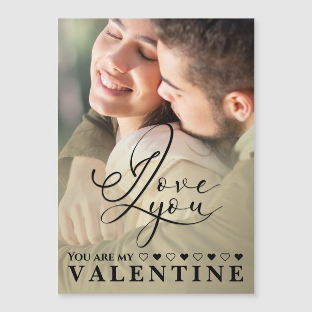 Jag älskar dig Alla hjärtans dags foto (Framsida)