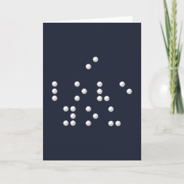 Jag älskar dig (Braille) Kort