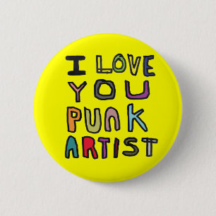 JAG ÄLSKAR DIG DEN PUNK KONSTNÄREN KNAPP