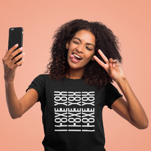 JAG ÄLSKAR DIG - Dolt Kärleksbudskap T Shirt