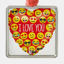 Jag älskar dig emojihjärta