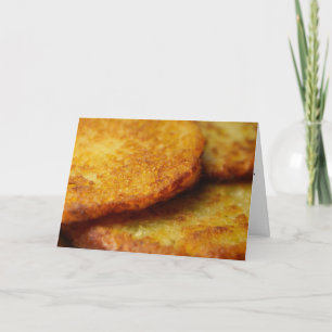 JAG ÄLSKAR DIG EN LATKE HANUKKAH Vykort