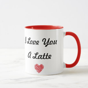 Jag älskar dig en Latte mugg