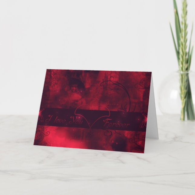 Jag älskar dig - för evigt helgkort (Framsida)