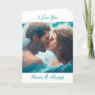 Jag älskar dig för evigt och alltid Romantiskt Kort