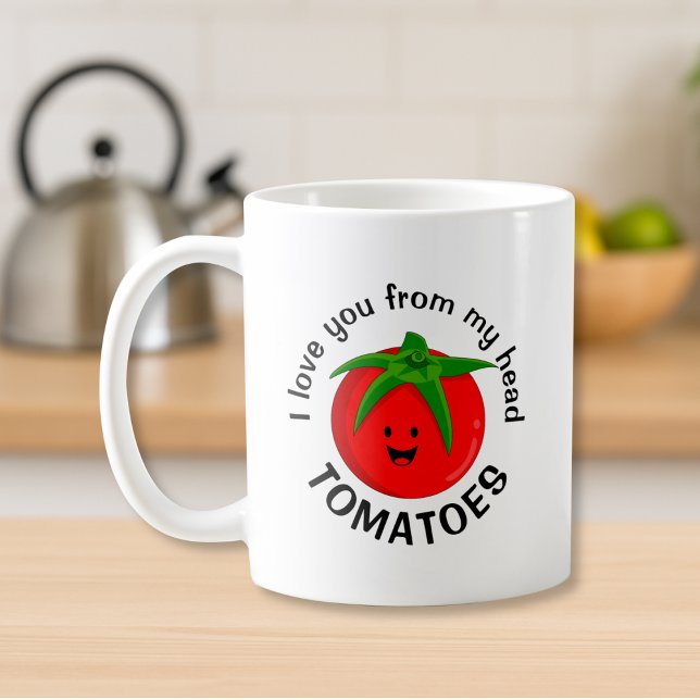 Jag älskar dig från mina tomater kaffemugg (Skapare uppladdad)