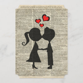 Jag älskar dig illustration över en ordboksida