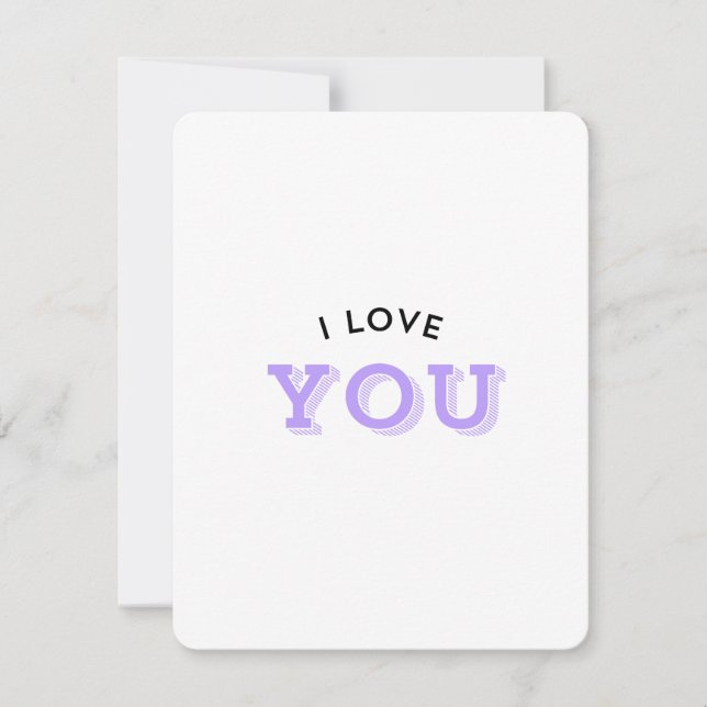 Jag älskar dig julkort (Framsida)