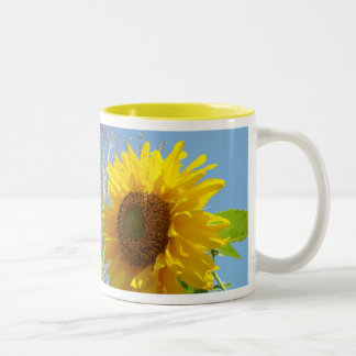 Jag älskar dig! kaffekopp Muggar Ljust solrosor