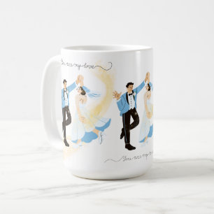 Jag älskar dig" kaffemugg