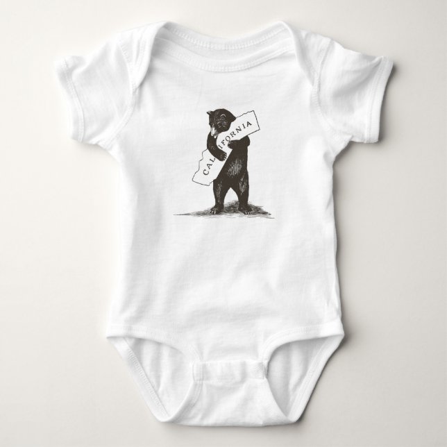 Jag älskar dig Kalifornien T-shirt (Framsida)