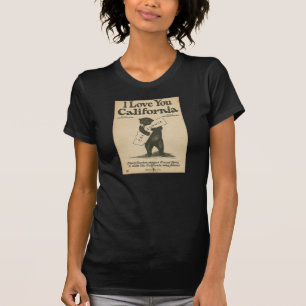 Jag älskar dig Kalifornien T Shirt