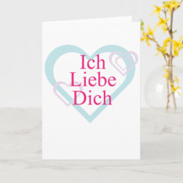 Jag älskar dig kort