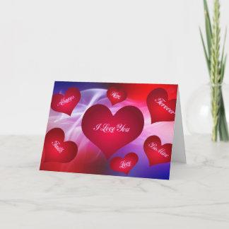 Jag älskar dig kort