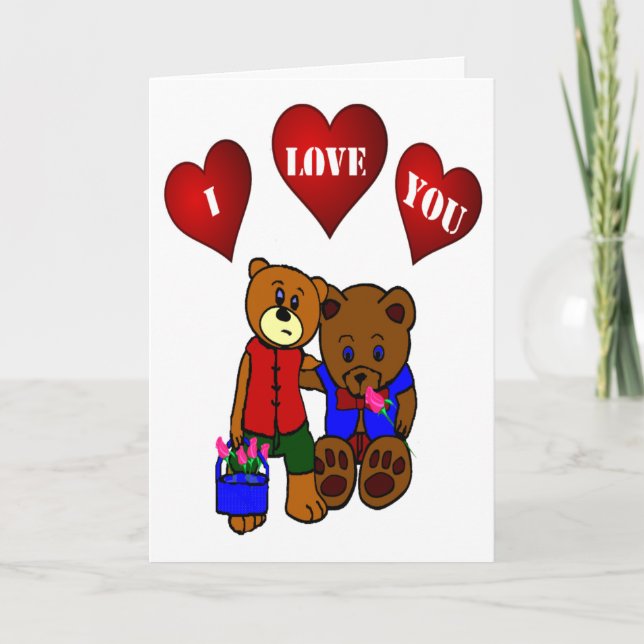 JAG ÄLSKAR DIG KORT (Framsida)