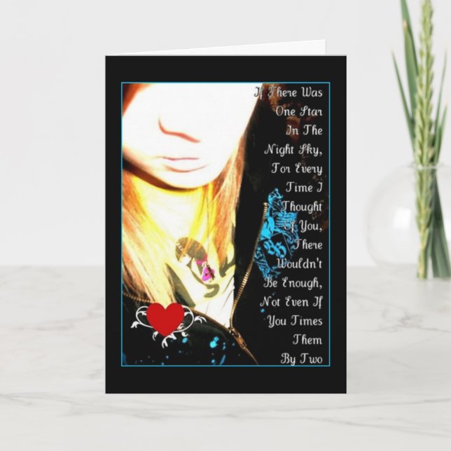 Jag älskar dig kort (Framsida)