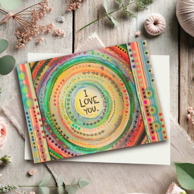 Jag älskar dig-kort kort (Skapare uppladdad)
