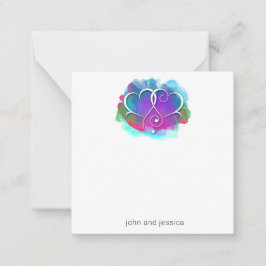 Jag älskar dig kortdesign anteckningskort