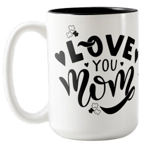 Jag älskar dig Mamma Autism Medvetenhet Kaffe Mugg