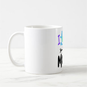 Jag älskar dig Mamma Hjärtat Mamma Flicka Pojke Sö Kaffemugg