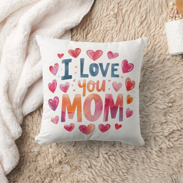 Jag älskar dig mamma  kudde (Filt)