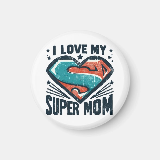 Jag älskar dig mamma magnet (Framsidan)