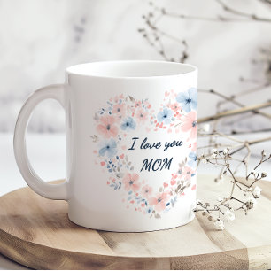 Jag älskar dig mamma mors dag kaffemug kaffemugg
