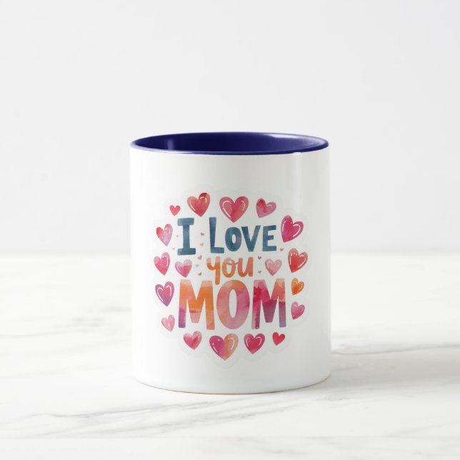Jag älskar dig mamma  mugg (Center)