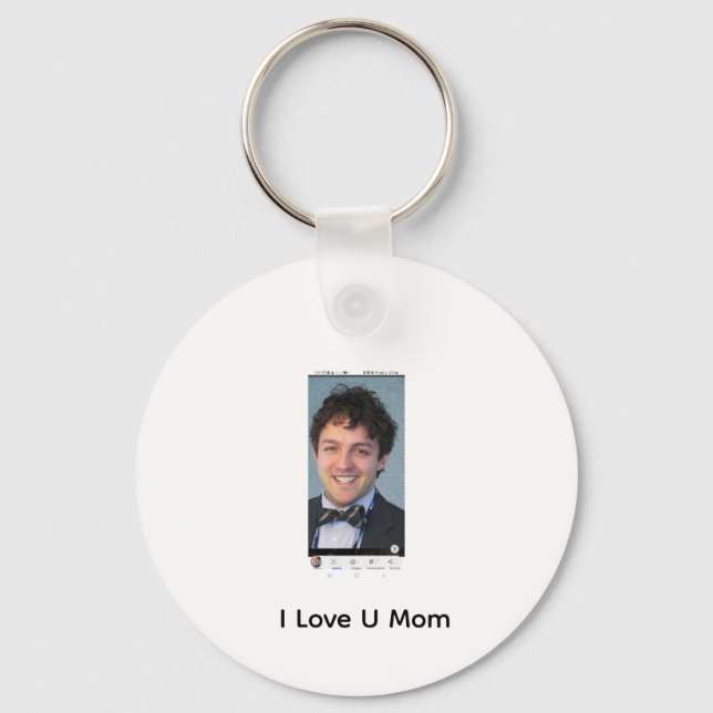 Jag älskar dig mamma nyckelring (Framsida)